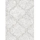 Livart Cashmir Gri Beyaz Eskitme Zemin Üstüne Geometrik Desenli 800-1 Duvar Kağıdı 16.50 M²