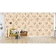 Bella Wallcoverings Sarı Gri Kahve Damask Desenli YG31102 Duvar Kağıdı 16.50 M²