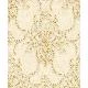 A'la Venda Krem Gold Damask Şam Desenli DL11604 Duvar Kağıdı 16.50 M²