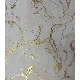 Golden Black Bej Zemin Üstünde Gold Damarlı Mermer Desenli 41613 Duvar Kağıdı 16.10 M²