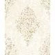 A'la Venda Krem Sarı Kahve Damask Desenli DL11305 Duvar Kağıdı 16.50 M²