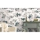 Decowall Odessa Krem Kahve Eskitme Üzerine Yeşil Damask Desenli 2503-02 Duvar Kağıdı 16,50 M2