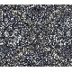 Livart Makro Mix Lacivert Gri Simli Motifli Damask Desenli 725-5 Duvar Kağıdı 16.50 M²
