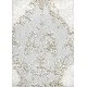 Livart Cashmir Beyaz Gri Damask Desenli 100-2 Duvar Kağıdı 16.50 M²