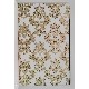 Golden Black Beyaz Zemin Üstüne Gold Motifli Damask Desenli 41291 Duvar Kağıdı 16.10 M²