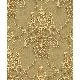 A'la Venda Hardal Gold Damask Şam Desenli DL11605 Duvar Kağıdı 16.50 M²