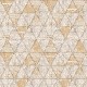 Ugepa (fransız) Hexagone 3 Boyutlu Kahverengi Üçgen Şekiller Geometrik Desenli L61708 Duvar Kağıdı 5 M²