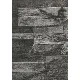 Livart Cashmir 3 Boyutlu Siyah Gri Kesme Taş Desenli 500-7 Duvar Kağıdı 16.50 M²
