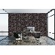Vertu Bergama Vizon Siyah Bakır Alacalı Soyut Granit Desenli 900-1 Duvar Kağıdı 16.50 M²