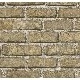 Wall212 3d Single Kahve Gri 3 Boyutlu Eskitme Tuğla Desenli 2009 Duvar Kağıdı 5 M²