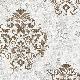 Decowall Armani Gri Hardal Dokulu Damask Desenli 3013-02 Duvar Kağıdı 16.50 M²