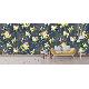 A'la Venda Mavi Yeşil Sarı Pembe Çiçek Desenli DL11505 Duvar Kağıdı 16.50 M²